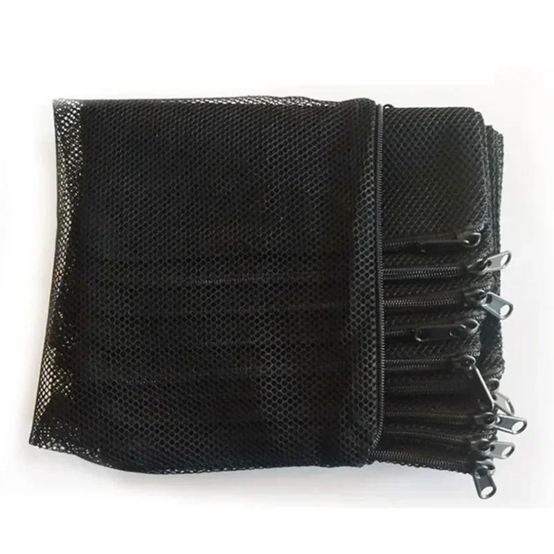 

10Pcs Filter Net Bag Mesh Bag Acquarium Pond For Bio Ball Carbon Media Ammonia Aquarium Fish Tank Isolation Bag White Black
