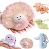 Heißer Cartoon Meeresbewohner Oktopus Plüschtier Anhänger Bunte Schildkröte Krabbe Muschel Seepferdchen Plüschtier Heimdekoration Geschenk für Kinder