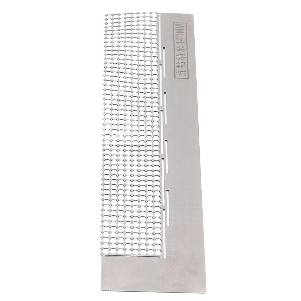 Jednořadé špičaté diamantové pravítko pryskyřice DIY ručně vyráběný nástroj pro upevnění diamantové malby příslušenství(400 Děr