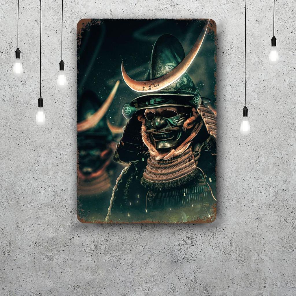 samurai champloo Decor Vintage Metal Signs Tin Signs Captain Poster Decor for Bar Pub Club Man Cave Wall Decoration