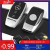GLC GLB Auto Smart Key Hülle AMG Logo Schlüsselhülle Modifikationsaufkleber Zubehör für Mercedes Benz W205 W211 W204 W212 W176 W221