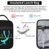 Spearfishing Spearfisher Fishing Heartbeat Pulse Insulated Lunch Bag for Kids School Cooler Thermal Food Box Tote Lunch Boxes