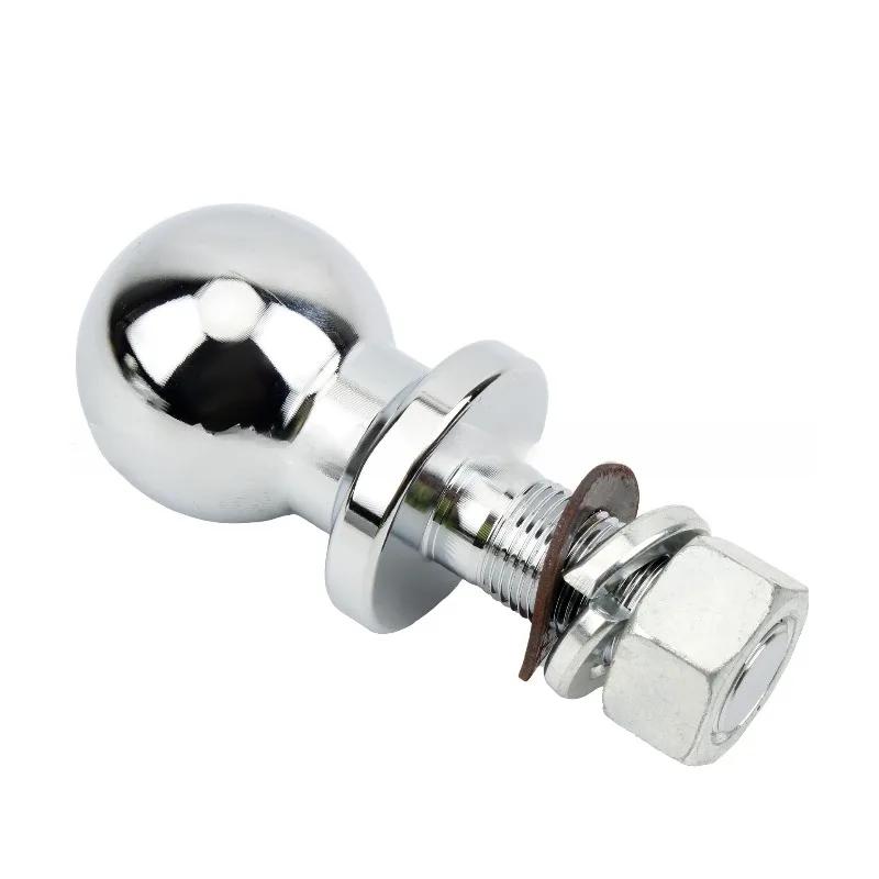 

50mm Chrome for Hitch Mount Tow Ball Shank Dia Capacity Coupling Trailer Parts RV Camper Caravan Parts Bola Remolque срібний