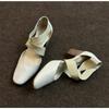 New Women Pumps Summer Shoes Cross-Tied Woman Sandals Lady Spring Autum Retro Pumps Thick Heel Round Toe Zapatos Muje