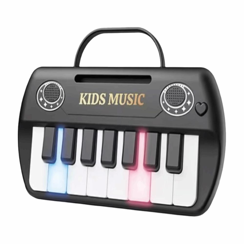 Digital Keyboard Musical Instrument Toy LED Light Music Learning Toy Mini Electronic Piano  Kids