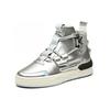 Anta Comfortable Versatile High-Top Sneakers Men Sneakers Silver White 11948098S-2