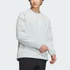 Adidas SS24 Zen Cure Z.N.E. Fleece-Lined Casual Sweatshirt Men Sweatshirt Silver-Grey IQ1376