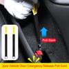 For Tesla Model 3 Y Juniper 2025 2026 Car Door Emergency Release Pull Cord Rear Door Emergency Switch Pull Rope Safety Accessory