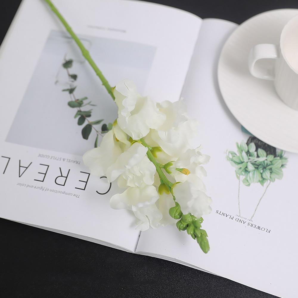 Multicolor Violet Artificial Flower Silk Petals DIY Accessories Faux Flower Photo Props Desktop Ornament белый