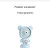 Portable USB Mini Desktop Fan - Rechargeable, Compact Electric Fan for Students & Office