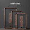 Modern Imitation Wujin Porcelain Tea Tray with Drainage for Dry Brew - Light Luxury Style Tea Table Set