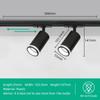 GU10 Spotlight Led Track Light Fixture 110V 220V Ceiling Lamp Led Chandelier Lighting for Living Room Decor Led Spot Lights