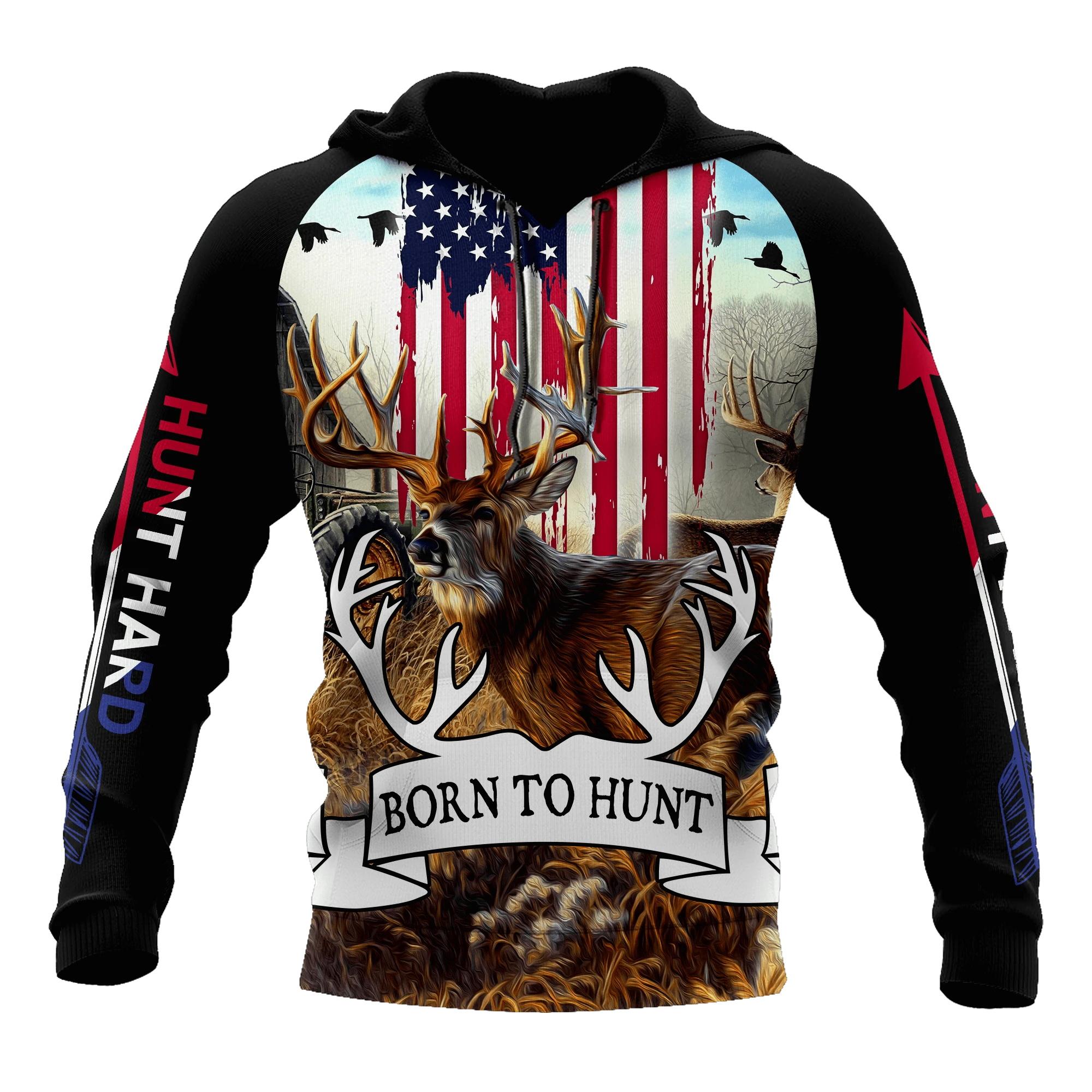 

Мужская толстовка с капюшоном с принтом «Олень и лук», 3D, Harajuku Fashion, унисекс, повседневный свитер Sudadera Hombre 4XL