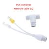 RJ45 Three-Way Connector POE Splitters Innovative Ethernet Cable Connector for Networks Integrated Wiring
