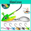Leurre de pêche Proberos Jig018 avec tête plombée et poids souple pour poisson 7g 10g 15g Idéal pour la pêche au fond en Amérique du Nord
