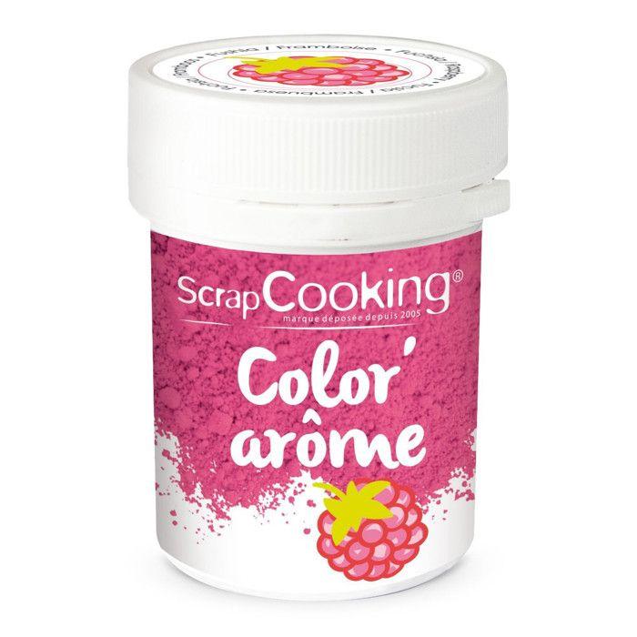 Color'arôme pour pâtisserie Rose framboise 10g