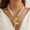 Beaded Temperament Light Luxury Three-Dimensional Irregular Necklace Imitation Conch Sea Fish Starfish Beads