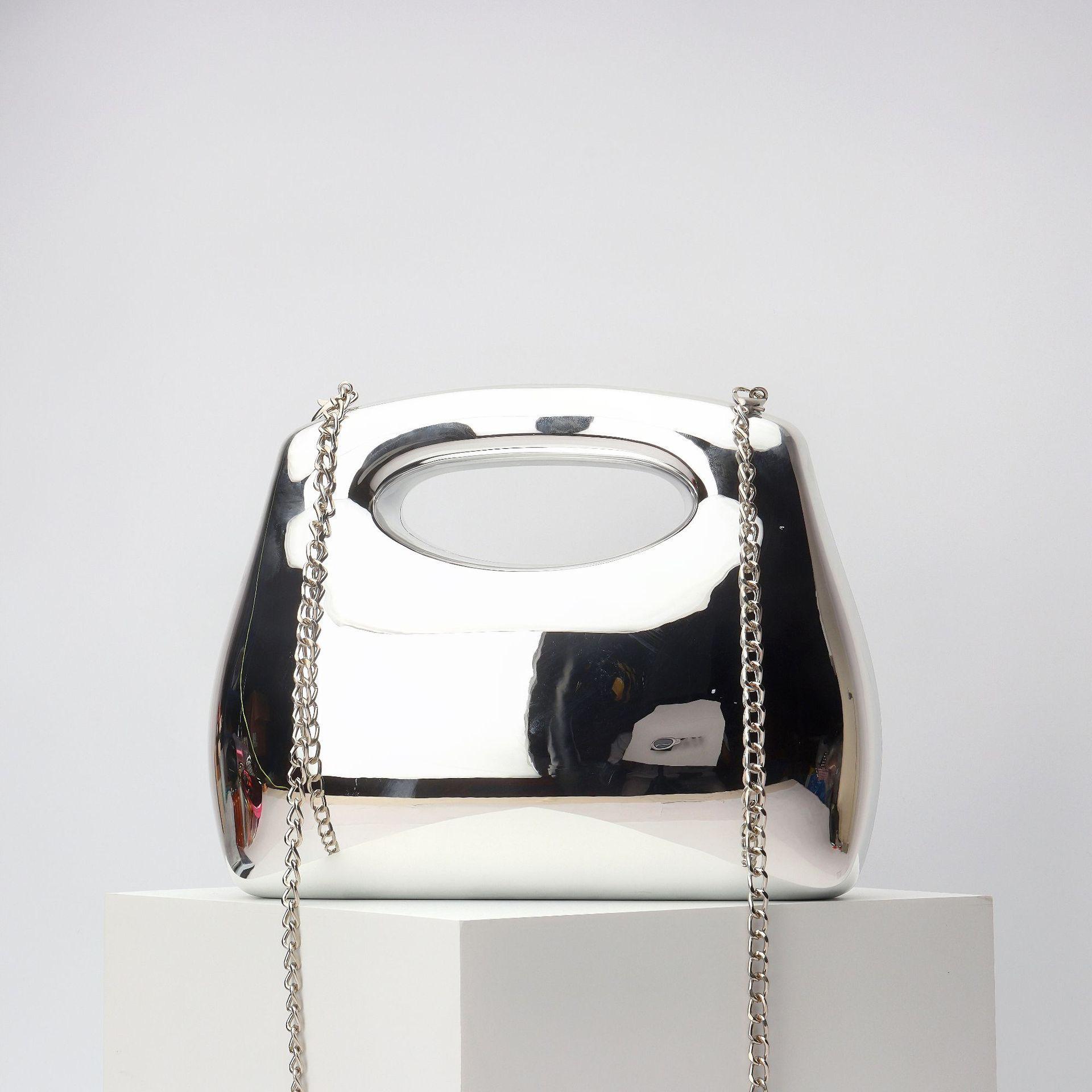 

Акриловые клатчи 2024 года для женщин: Африканский, европейский и американский стили серебряный