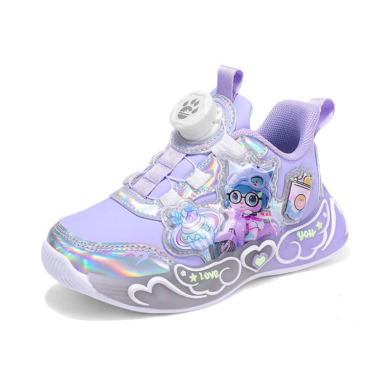 2025 Wasserdichte Leder-Laufschuhe für Mädchen – Rutschfest, Weiche Sohle, Lässig für ältere Kinder