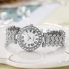 Popular fashion Roman pattern diamond-encrusted women's watch women's watch quartz watch bracelet women's watch manufacturer spot