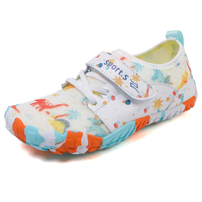 Childrens River Tracing Shoes Fashion Barefoot Anti Puncture Swimming Beach Crawling Water Shoes Kids Quick Drying Surfing Boots