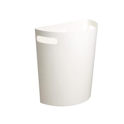 Iseto Wisteria Trash with Two Magnetic Made In Can, White, 9L, Wall-Mounted, Sheets, Japan, I-525