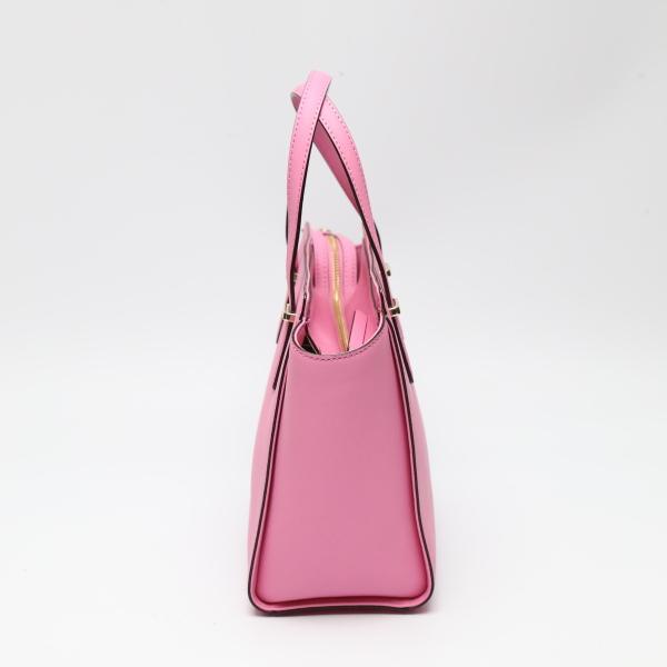 Kate Spade With Shoulder Strap Leather Handbag Leather Pink Women Used