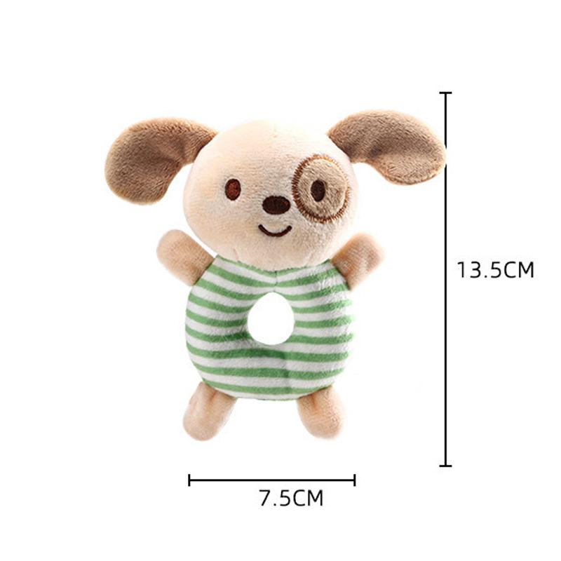 Newborn Baby Plush Stroller Toys Cartoon Animal Rattles Mobiles Hanging Bell Educational Hanging Toy Speelgoed
