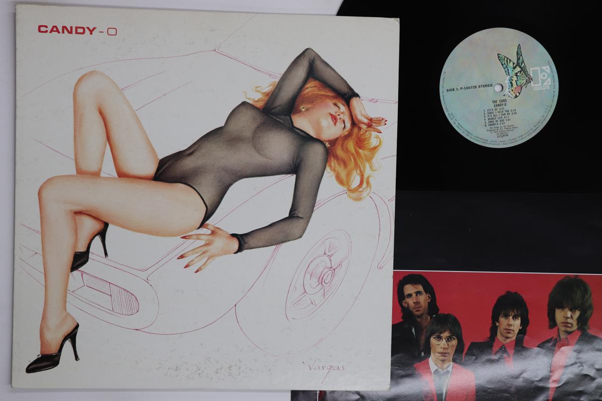 

LP Record CARS Candy O P10672E ELEKTRA 1979 Japan Rock Used
