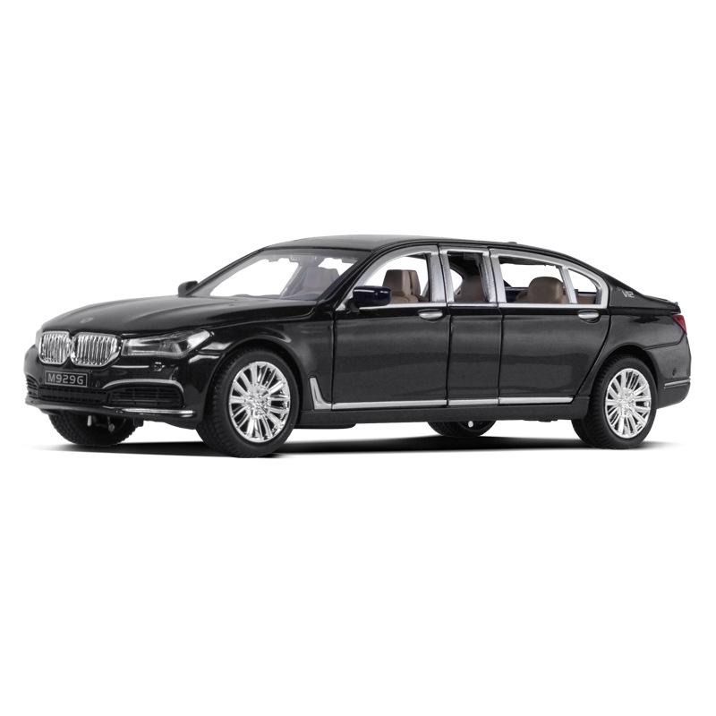 1:24  760 Alloy Model Car Collectible Toy Car Miniature Alloy Diecast Scale Vehicle Model Sound & Light Toys For Kid Gift A24