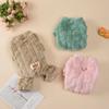 Fleece Dog Warm Clothes Windproof Dog Bodysuit Fashion Plush Dogs Coat  Cat
