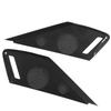 2pcs Car Door Speaker Cover Carbon Fiber Interior Speaker Cover Replacement for Chevy Corvette C8 Z06 Z51 2020 to 2023
