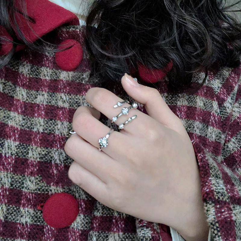 Geometric Stylish Open Ring For Women In Trendy Highclass Aesthetic For Occasion Every