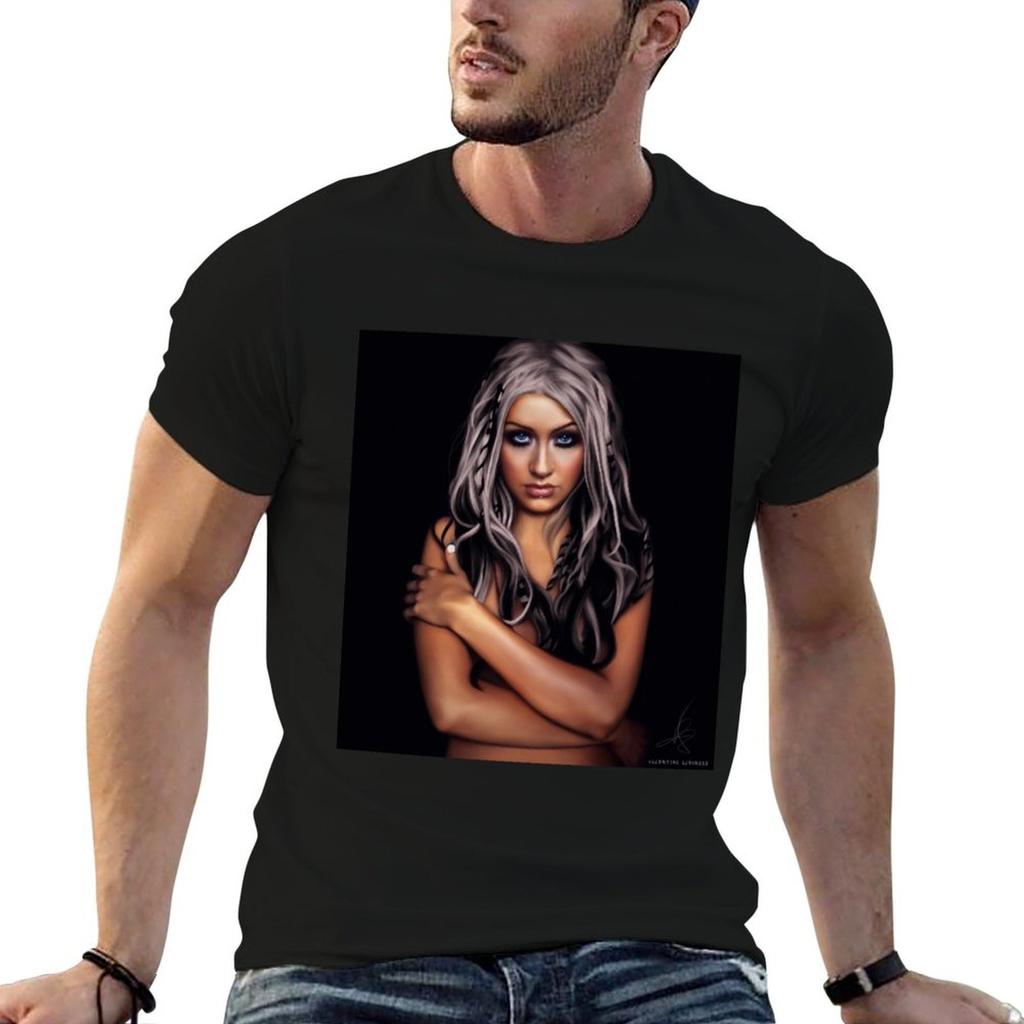 Xtina Stripped TShirt Sporty Casual Quick Dry TShirt