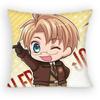 Anime Hetalia WorldStars Alfred F Jones Pillow Case Sofa Living Room Bedroom Headboard Backrest Cushion Square Cushion Nap Time