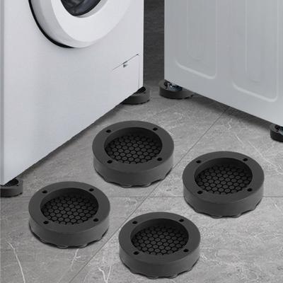 Anti Vibration Washing Machine Feet Pads with Suction Cup Furniture Feet Pad