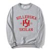 Young Royals Hillerska School bluzy Vintage bluzy damskie sweter unisex bluza z wycięciem pod szyją ubrania oversize płaszcz bluzy