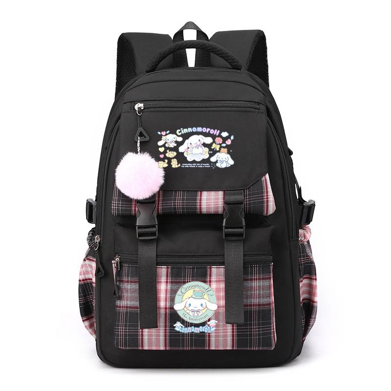 New Cute Printed Big-eared Dog Backpack Student Large-capacity Schoolbag