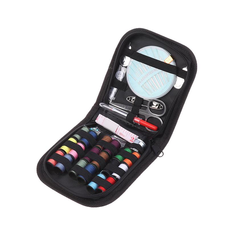 Kit de cusut portabil complet cutie de cusut DIY broderie manuală set de instrumente de cusut călătorie acasă instrumente accesorii de cusut