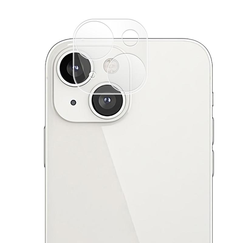 

MOCOLO for iPhone 13/13 mini Back Camera Lens Protector Silk Printing 9H Hardness Scratch-Resistant Tempered Glass Lens Film Transparent