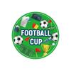 World Cup Party Decorations Set, Disposable Paper Plates Cups Banner Tablecloth, Soccer Theme Birthday Party Supplies