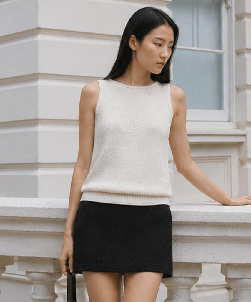 KIMDOH Noma Knit Top - Black