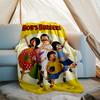 Bob's Burgers Theme Printed Blanket - Perfect for Couch, Bed, Travel & Outdoor Use | Machine Washable, Cozy & Durable.