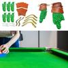 6Pcs Web Pockets Billiards Mesh Pocket Drop Bag Accessories Snooker Heavy Duty Hollow Out Supplies Net Pockets Billiards Nets