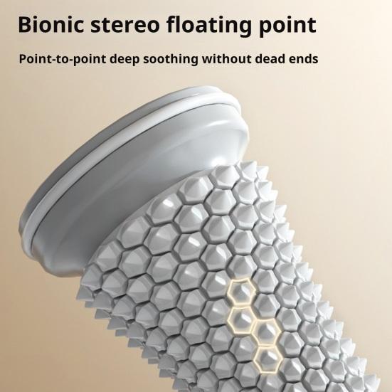 Fußmassagegerät, Plantarfasziitis-Linderungsrolle, verschleißfest, hautfreundlich, tragbar, Fußrolle, Tiefengewebe-Akupressur-Massagegerät