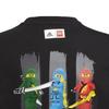 adidas T Shirts Unisex Black Crew Neck Moderate Straight Fit GJ6490