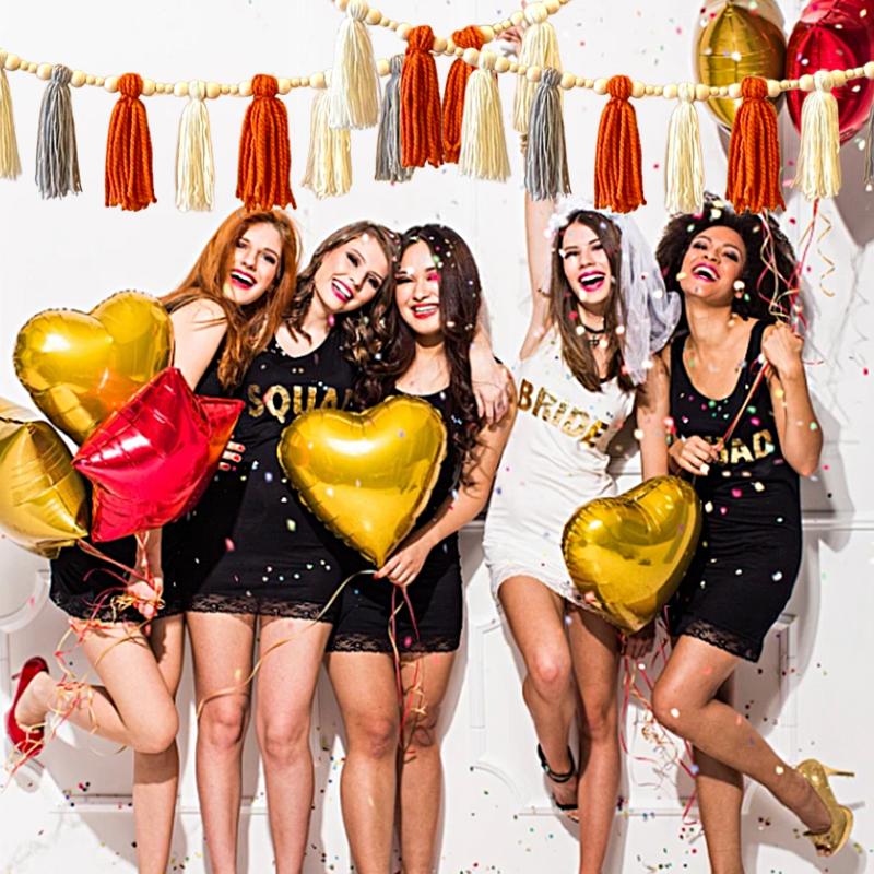 2M Hanging Window Wall Gifts Decorative Handicraft Handmade Tassels DIY Thanksgiving Day Creative Home Decoration