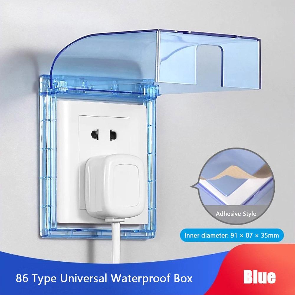 Întrerupător montat pe perete Capac de protecție Auto-adeziv de protecție Priză Priză Cutie impermeabilă Perete