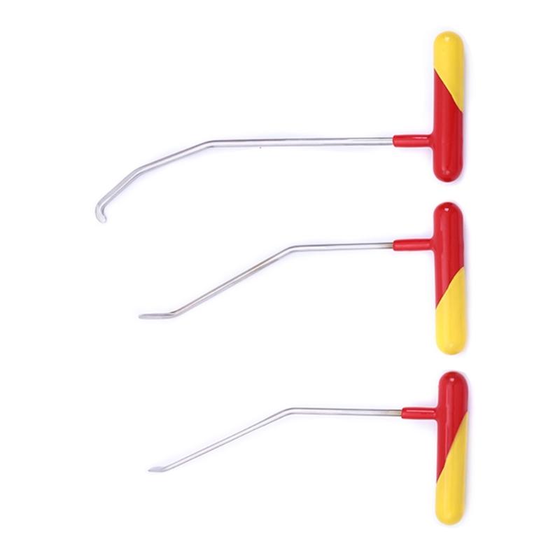 Dent Remover Hook Tool Car Dent Repair Tool Rods Car Automotive Body Dent Repairing Pry Bar Dent Removal Rods