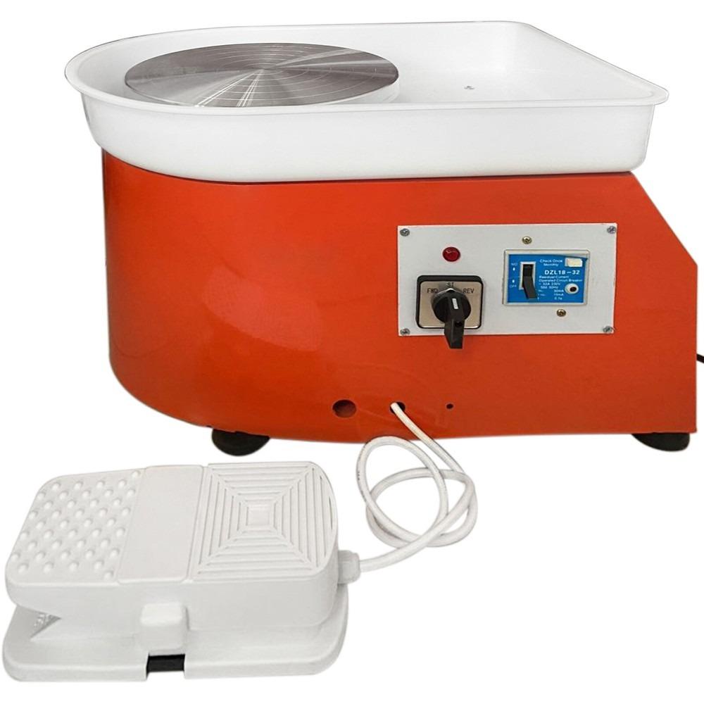 Electric Ceramic Plate Ceramic Mechanical Working Clay Art DIY Art 350W 25CM